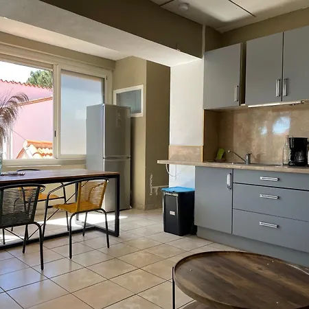 : T2 Renove Proche Mer, Clim, Wifi, 4 Couchages, Balcon - Fr-1-309-447 * Argelès-sur-Mer